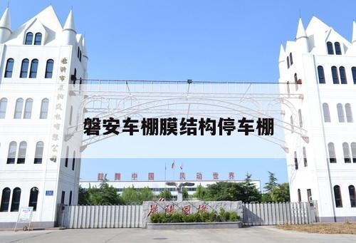 磐安車棚膜結構停車棚